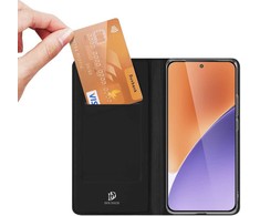 Dux Ducis atverčiamas dėklas SKIN PRO skirtas Xiaomi 15 juodos spalvos