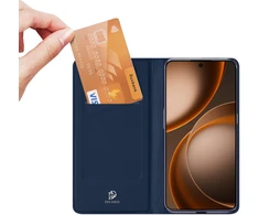 DUX DUCIS piniginės dėklas SKIN PRO, skirtas OPPO FIND X9 Ultra mėlynas