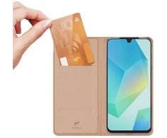 Dėklas Dux Ducis Skin Pro Samsung A175 A17 4G/A176 A17 5G rožinio aukso