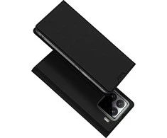 Dux Ducis atverčiamas dėklas SKIN PRO skirtas Xiaomi 15 Pro juodos spalvos