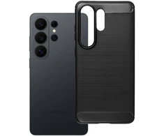 Dėklas Futerał do Samsung S25 ULTRA CARBON 2.0 juoda