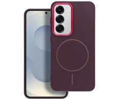 Oem Dėklas na Samsung A27 Frame Mag Cover zgodne su MagSafe violetinė