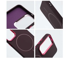 Dėklas Oem Futerał FRAME MAG COVER kompatybilny su MagSafe do SAMSUNG S26 Plus violetinė