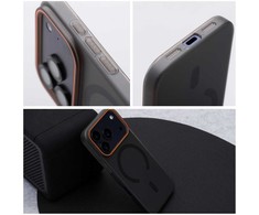 Oem Dėklas na Xiaomi 17 ULTRA Go Oranžinis zgodne su MagSafe juoda