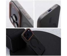 Oem Dėklas na Xiaomi 17 Go Oranžinis zgodne su MagSafe juoda