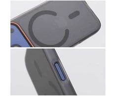 Oem Oranžinis Dėklas na Samsung S25 FE Go Oranžinis zgodne su MagSafe juoda