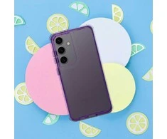 Oem MATRIX CLEAR Dėklas skirtas Samsung Galaxy A26 5G violetinės spalvos