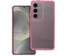 4Kom MATRIX CLEAR dėklas, skirtas SAMSUNG A57 5G, rausvos spalvos