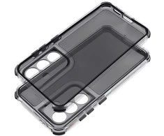 Oem MATRIX CLEAR Dėklas skirtas Samsung Galaxy S25 Ultra juodos spalvos