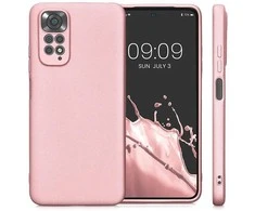 Oem METALLIC Dėklas skirtas Xiaomi Redmi Note 14 Pro 5G rožinės spalvos