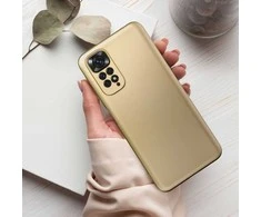 Oem METALLIC Dėklas skirtas Xiaomi Redmi Note 14 Pro 5G aukso spalvos