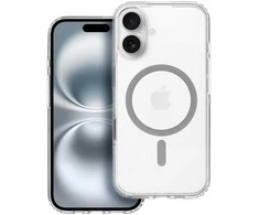Dėklas Oem Case for iPhone 16 Clear Mag Cover Elite (STR / NON-YELLOWING / CAMERA CONTROL BUTTON) compatible with MagSafe transparent