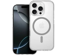 Dėklas Oem Case for iPhone 16 PRO Clear Mag Cover Elite (STR / NON-YELLOWING / CAMERA CONTROL BUTTON) compatible with MagSafe transparent