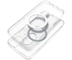 Dėklas Oem Case for iPhone 16 AIR Clear Mag Cover Elite (STR / NON-YELLOWING / CAMERA CONTROL BUTTON) compatible with MagSafe transparent