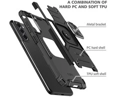 Oem NITRO dėklas skirtas Samsung Galaxy S25 Plus juodos spalvos