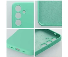 4Kom Oem Silikoninis dėklas 2mm skirtas Samsung Galaxy A06 5G mėtų spalvos