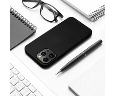 Oem Silikoninis dėklas skirtas Xiaomi Redmi Note 14 Pro 5G / 14 Pro Plus 5G juodos spalvos