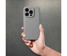 Oem Dėklas na Samsung A27 Silicone Mag Cover zgodne su MagSafe (camera protection) tytanowo pilka