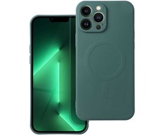 Oem Dėklas na Samsung S26 PLUS Silicone Mag Cover zgodne su MagSafe (camera protection) žalia