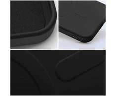Oem SILICONE MAG COVER dėklas suderinamas su MagSafe skirtas Samsung Galaxy A54 juodos spalvos
