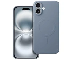 Dėklas Oem Futerał do Xiaomi Redmi 15 4G / 5G (171,1mm) Silicone Mag Cover zgodny su MagSafe Šviesiai mėlynas