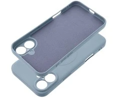 Oem SILICONE MAG COVER dėklas suderinamas su MagSafe skirtas Samsung Galaxy S25 Plus light mėlynos spalvos