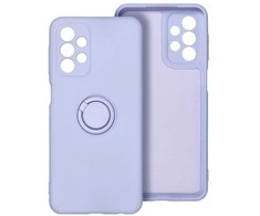 Oem SILICONE RING dėklas skirtas Samsung Galaxy A56 5G violetinės spalvos