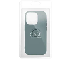 Oem SILICONE RING dėklas skirtas Xiaomi Redmi Note 14 5G žalios spalvos