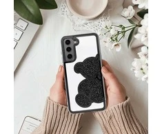 Oem TEDDY BEAR Dėklas skirtas Samsung Galaxy A26 5G juodos spalvos