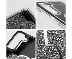 Oem TEDDY BEAR dėklas skirtas Samsung Galaxy S25 Edge sidabro spalvos