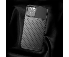 Oem THUNDER dėklas skirtas Samsung Galaxy S25 juodos spalvos