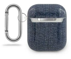 Apple AirPods Guess Jeans Collection (GUACA2TPUJULDB) ausinių dėklas mėlynos spalvos
