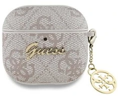 Guess 4G Charm Collection - dėklas skirtas AirPods 4 (Rožinė)