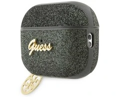 Apple AirPods Pro 2 Guess Glitter Flake 4G Charm (GUAP2GLGSHA) ausinių dėklas žalios spalvos
