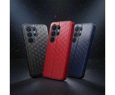Oem Dėklas su klapką na Samsung A57 5G Cubic Book mėlyna