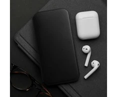 Oem DUAL POCKET Book dėklas skirtas Xiaomi Redmi Note 14 5G juodos spalvos