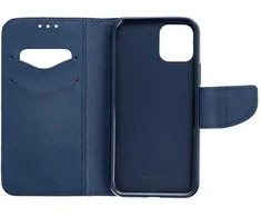Oem Dėklas su klapką na Samsung A57 5G Fancy Book raudona-tamsiai mėlyna