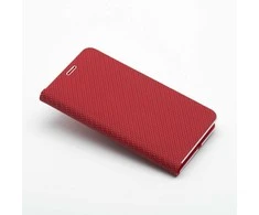 Dėklas Oem LUNA Book Carbon skirtas Samsung Galaxy A56 5G raudonas