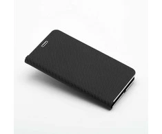 Dėklas Oem LUNA Book Carbon skirtas Samsung Galaxy A26 5G juodos spalvos