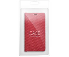 Dėklas Oem LUNA Book Carbon skirtas Samsung Galaxy A26 5G raudonas