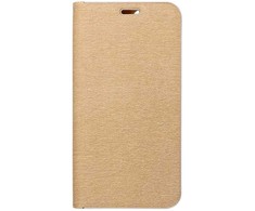 Dėklas su klapką na Samsung A57 5G Luna Book Gold auksinė