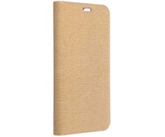 Dėklas su klapką na Samsung A57 5G Luna Book Gold auksinė