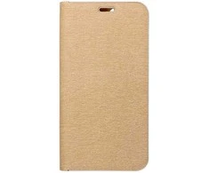 Dėklas su klapką na Xiaomi Redmi NOTE 15 5G Luna Book Gold auksinė