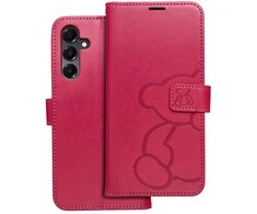 Oem MEZZO Book dėklas skirtas Samsung Galaxy A16 5G teddy bear magenta