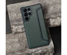 Dėklas Oem RAZOR Book skirtas Samsung Galaxy A26 5G dark žalios spalvos