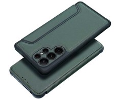 Dėklas Oem RAZOR Book skirtas Samsung Galaxy S25 Ultra žalios spalvos
