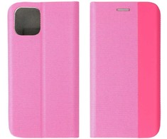 Dėklas su klapką na Samsung S26 Sensitive Book rožinė