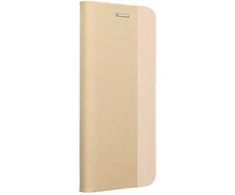 Oem SENSITIVE Book dėklas skirtas Samsung Galaxy S25 Edge aukso spalvos