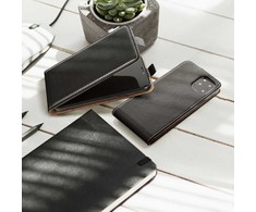 Oem SLIM FLEXI FRESH Flip dėklas skirtas Samsung Galaxy A56 5G juodos spalvos