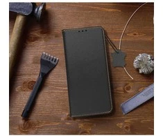 Oem SMART Pro Book leather dėklas skirtas Xiaomi Redmi 14C juodos spalvos